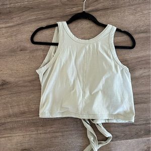 Lululemon Criss Cross Cropped Tank